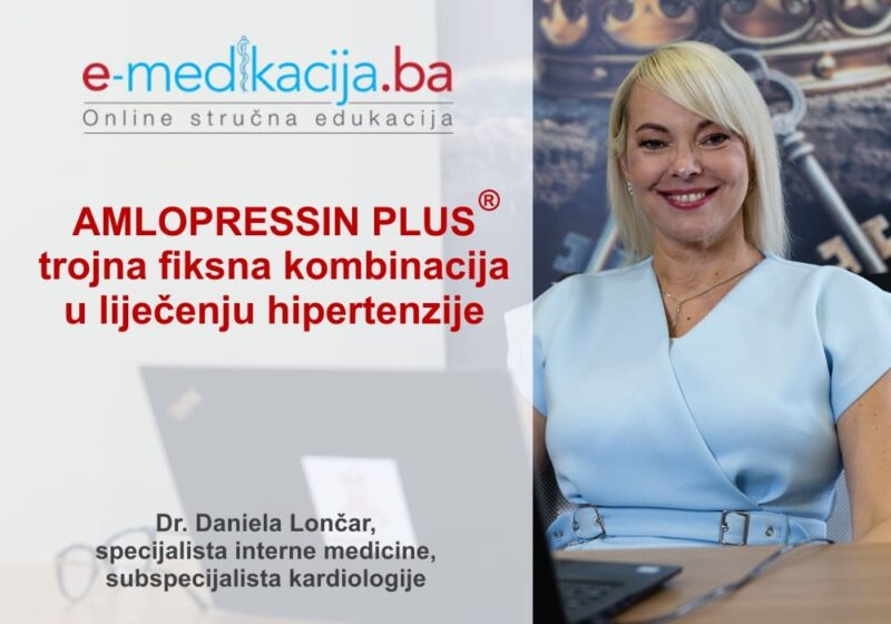 AMLOPRESSIN PLUS® trojna fiksna kombinacija u liječenju hipertenzije