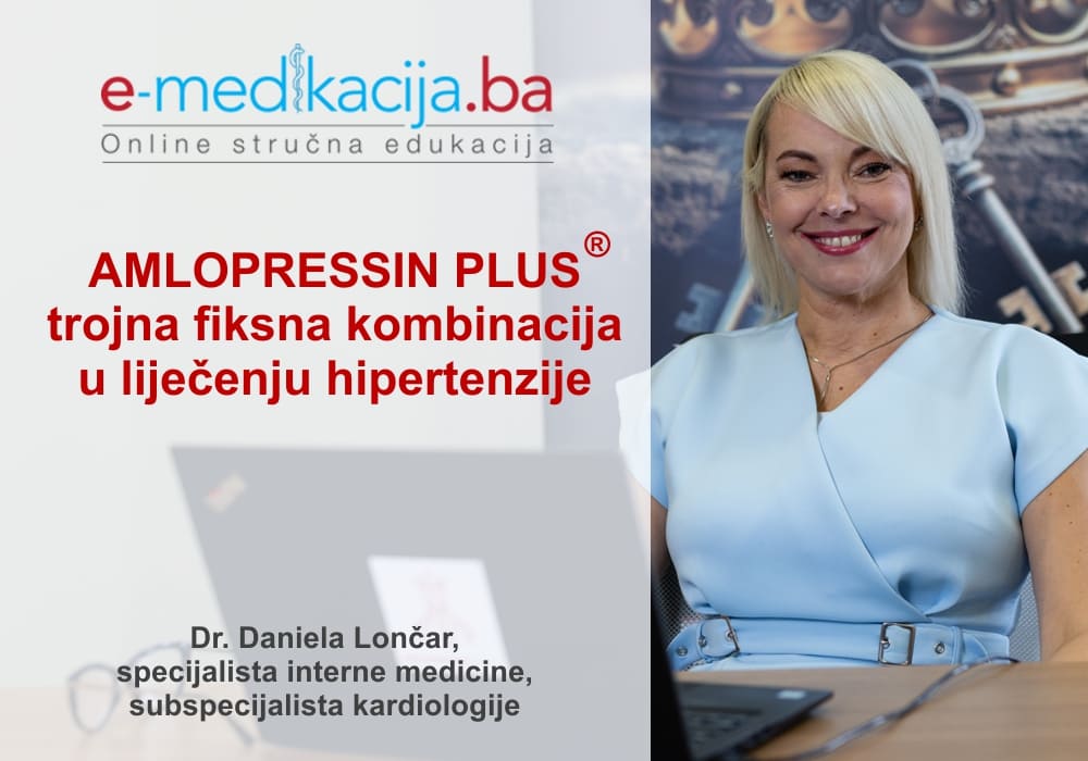 AMLOPRESSIN PLUS® trojna fiksna kombinacija u liječenju hipertenzije